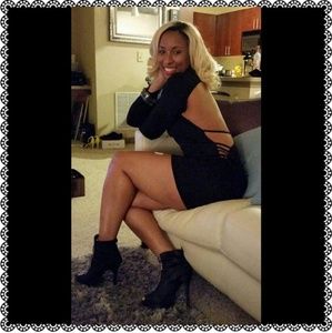 NWOT- DoubleTake Black Dress